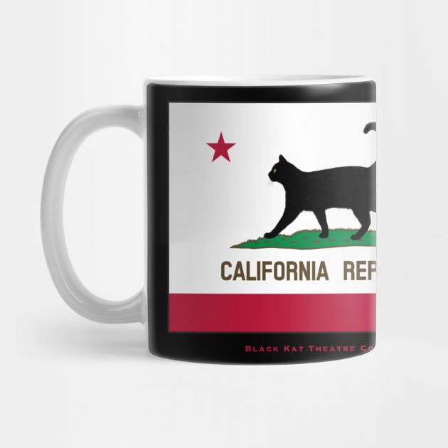 Black Kat Theatre California Flag by Black Kat Theatre